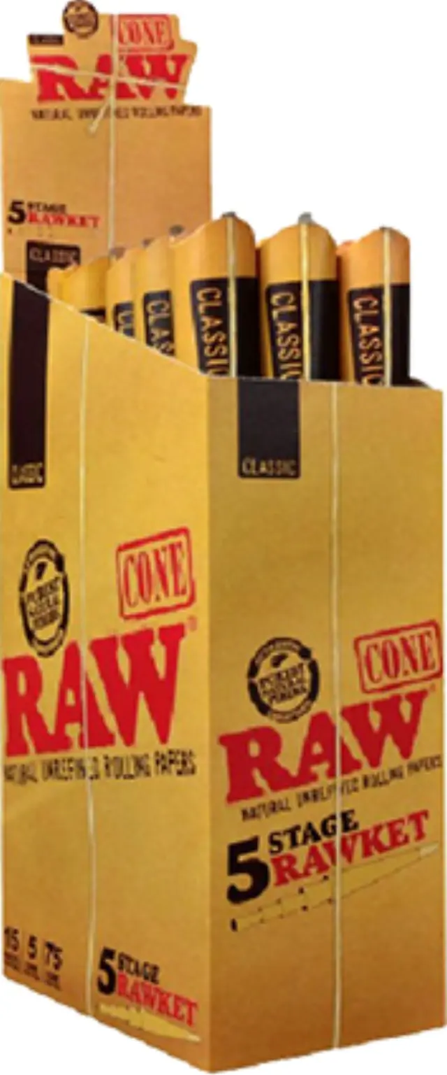 RAW Classic Cone RawKet - 5 Διαφορετικά μεγέθη Κώνων - 15τεμ.