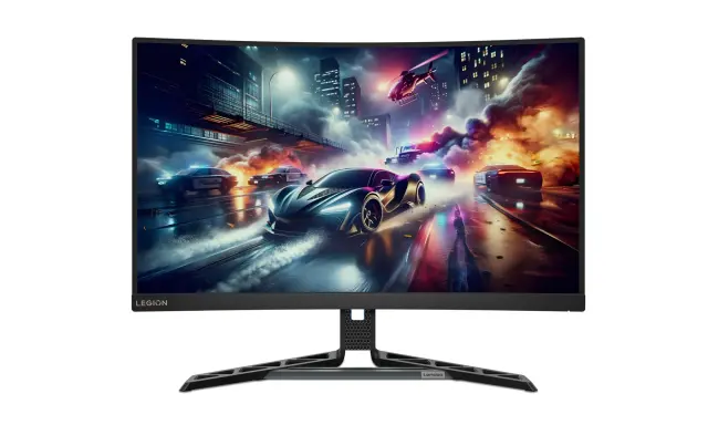 Lenovo Legion R27qc-30 VA HDR Curved Gaming Monitor 27" QHD 2560x1440 180Hz – έως 60 δόσεις