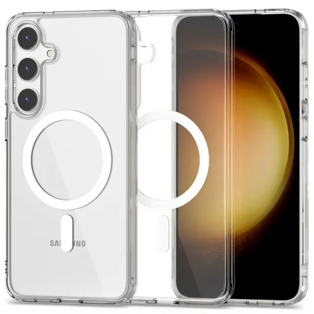 Tech-protect Flexair Hybrid Magsafe Galaxy S24 Fe Clear