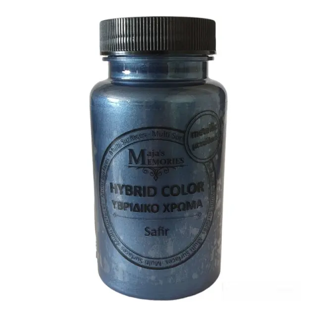 Υβριδικό Μεταλλικό χρώμα Maja's Memories,120ml, Safir