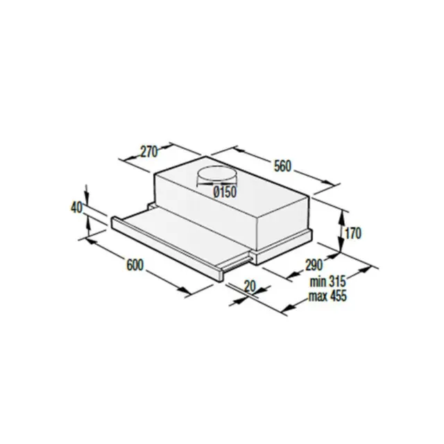 ΑΠΟΡΡΟΦΗΤΗΡΑΣ ΣΥΡΟΜ. CLASSICO BHP62CLI-731612 ΜΠΕΖ GORENJE 3