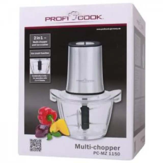 Multi Mixer 2 σε 1 με γυάλινο δοχείο, 400W. 3