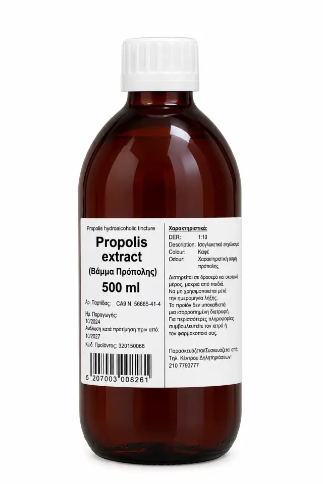 MEDIPLANTS Propolis Tinct- Βάμμα Πρόπολης 500ml
