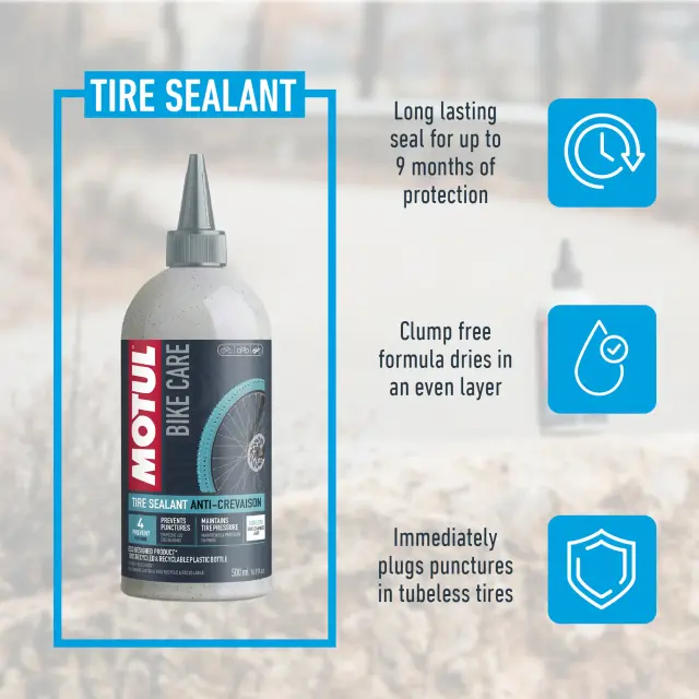 ΥΓΡΟ ΕΛΑΣΤΙΚΟΥ MOTUL TUBELESS TIRE SEALANT ROAD 500ml 2