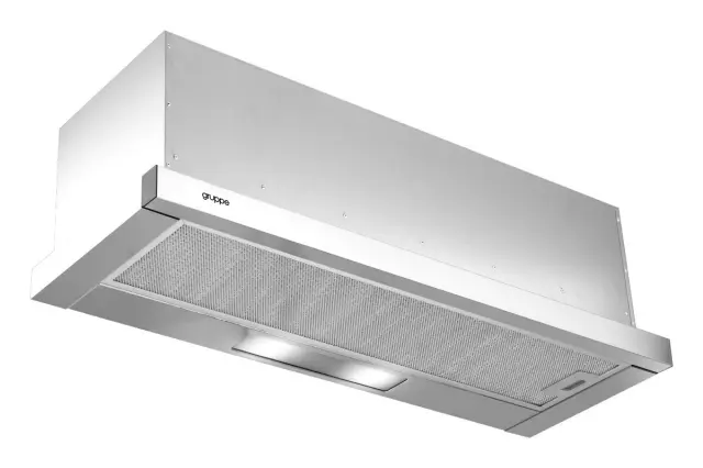 Gruppe Forte S-3003C-A06-M13-600 Συρόμενος Απορροφητήρας 60cm Inox 2