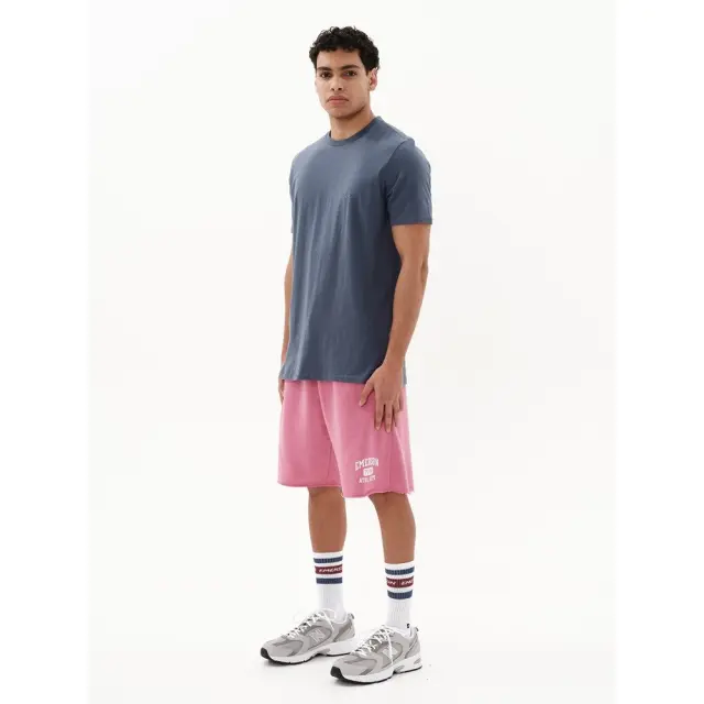 Emerson Men's S/S T-Shirt (231.EM33.122-INDIGO BLUE) - Μπλέ 3
