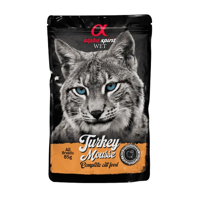 Alpha spirit pouch Turkey Mousse 85gr
