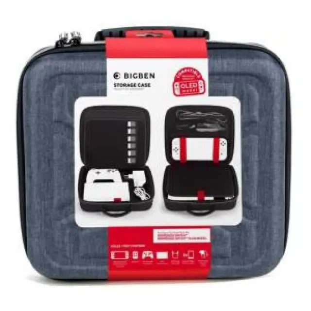 Switch BigBen Oled Storage Case Grigio