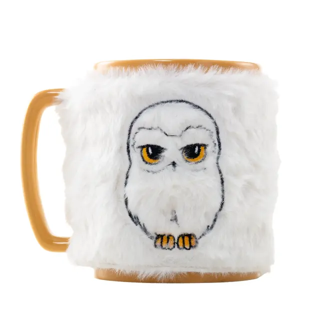 Κούπα κεραμική Mug with Hedwig plush sleeve 440 ml FZMG2401037