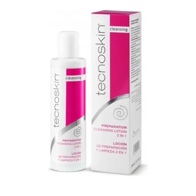 TECNOSKIN Preparation Cleansing Lotion 2 in 1, Λοσιόν Προετοιμασίας, Απολέπισης & Καθαρισμού 200ml
