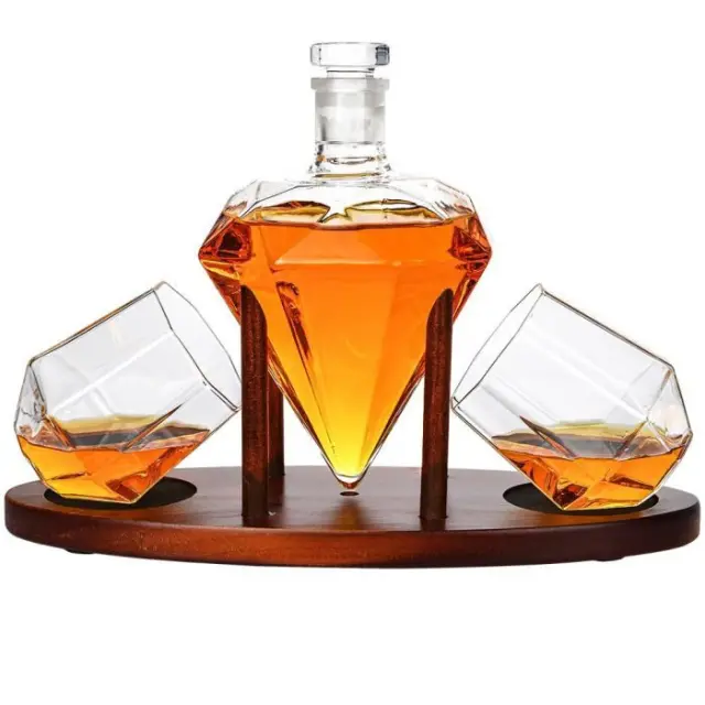 Mikamax® Deluxe Diaomond Decanter Set