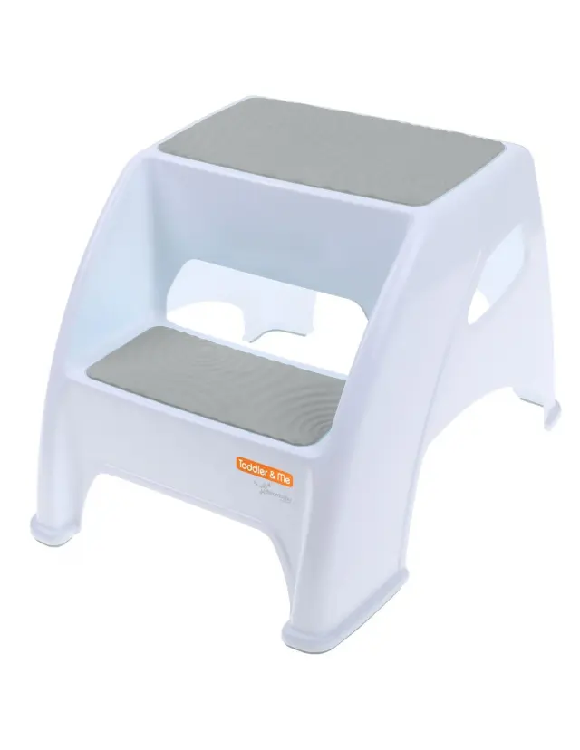 Διπλό Παιδικό Βοηθητικό Σκαλοπάτι DreamBaby Toddler & Me Grey BR76827