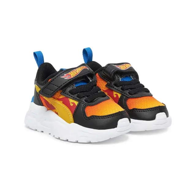Puma Infant's Trinity Lite Hot Wheels AC+ (TD) Μαύρο - Πορτοκαλί 401408-01 (Puma) 3