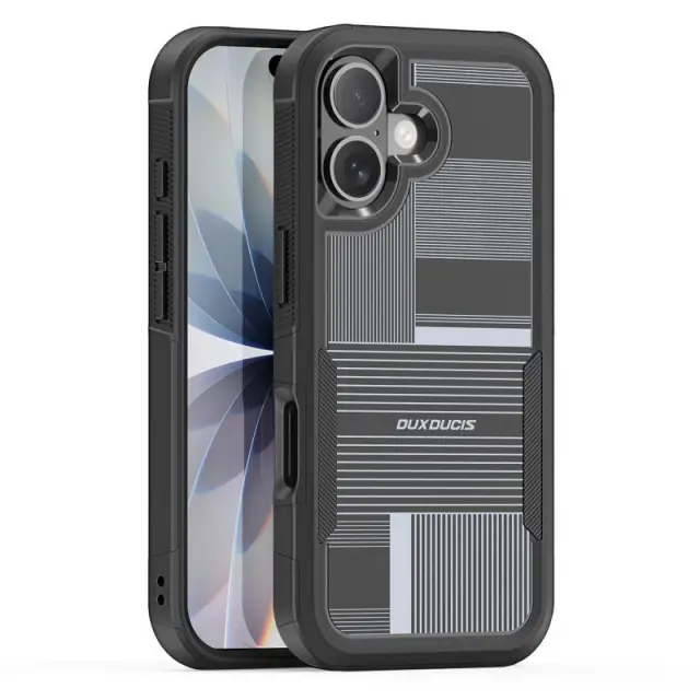 Θήκη TPU & PC Dux Ducis Apple iPhone 17 Umbra Pattern Shld Μαύρο N69680