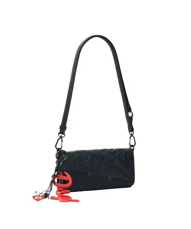 Desigual - Γυναικείο Πορτοφόλι / Τσαντάκι Mone All Mickey Julia 26WAYP21-2000 Μαύρο 2
