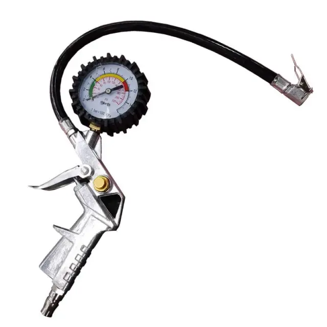 Πιστόλι αέρος ελαστικών με μανόμετρο - Inflator and gauge kit 58072 3