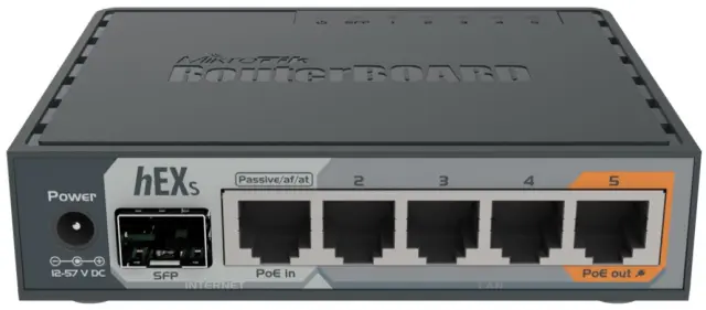MikroTik RouterBOARD RB760iGS, hEX S