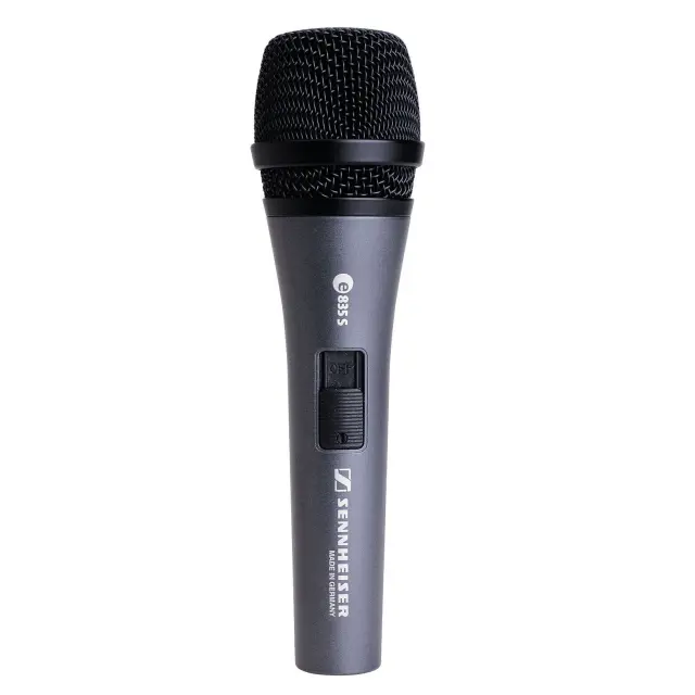 Sennheiser E 835 S Δυναμικό Μικρόφωνο XLR Χειρός για Φωνητικά