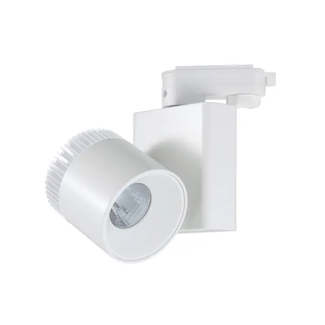 Homa Σποτ ράγας αλουμινίου LED 220-240V 15W 4000K 1.200lm 24° λευκό Άσπρο