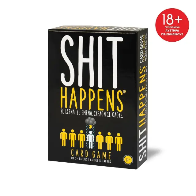 AS Games Επιτραπέζιο Παιχνίδι Shit Happens Για Ηλικίες 18+ Χρονών Και 2+ Παίκτες (1040-23201)