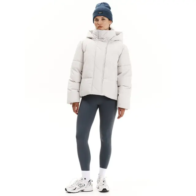 Emerson Women's Puffer Jacket (252.EW10.80-Clay Grey) - Εκρού - M 3