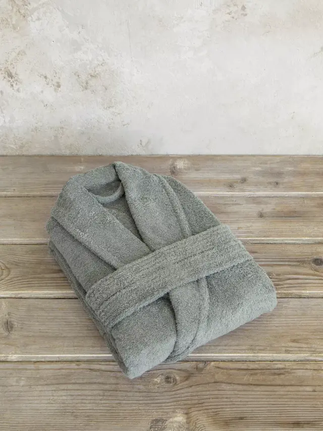 Μπουρνούζι Asana - Rock Green Πράσινο Small