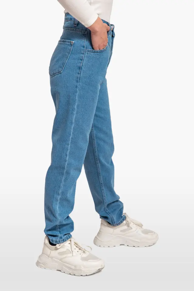 Παντελόνι Jean Boyfriend Μπλέ 2
