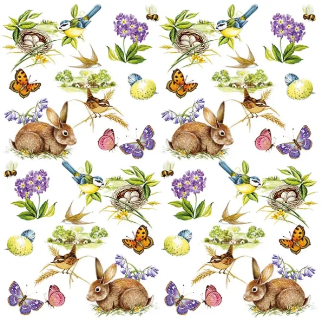 Χαρτοπετσέτα για decoupage, 1τεμ, Easter Feeling