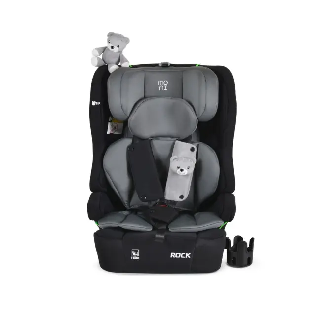 Moni Παιδικό Κάθισμα Αυτοκινήτου Rock 76-150cm Space Grey 3801005153244 2