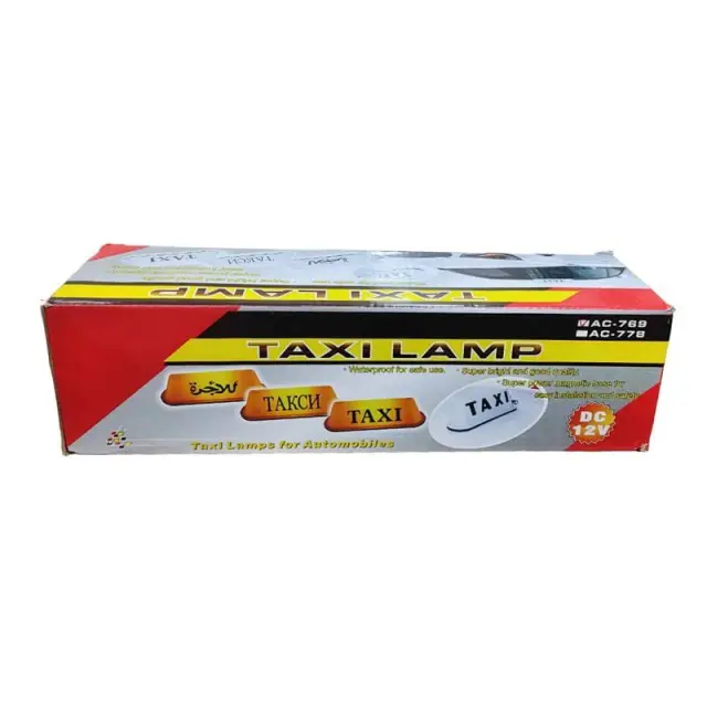 Επιγραφή TAXI AC-769 - TAXI Lamp Sign 074112 3