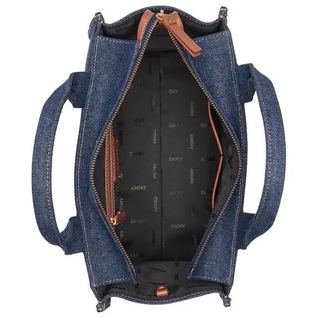 Γυναικεία Τσάντα Χειρός/Ώμου DKNY Hadlee Md Tote R62AYR57-GF6 Μπλε Τζιν Μπλε - One Size 2