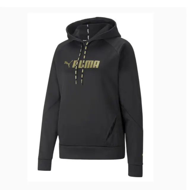 PUMA FIT POWER FLEECE PO HOODIE - M