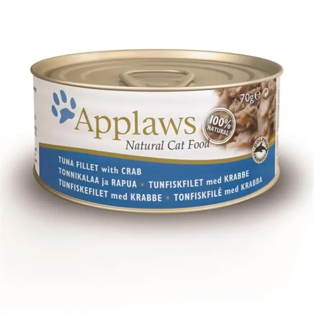 Applaws Wet Cat Food 70 g Tuna AND Crab 171026 Pet Supplies