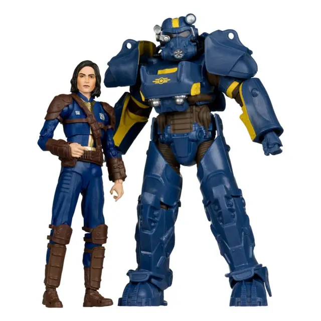 Mc Farlane Φιγούρα FALLOUT 4: T-60 Vault tec + Sole Survivor 2 Figure Set 18cm 2