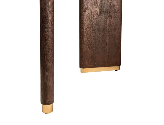 Τραπεζαρία Liber PTMD Luxury Living από Ξύλο Mango, με διαστάσεις 240x100x77cm - Brown - Δεν περιλαμβάνονται οι καρέκλες 3