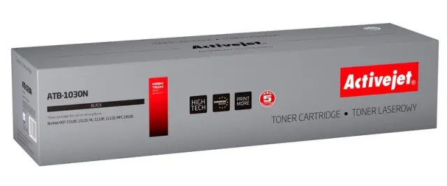 Activejet ATB-1030N Toner (replacement for Brother TN-1030 TN-1050 TN1030 TN1050 Supreme 1000 pages black)