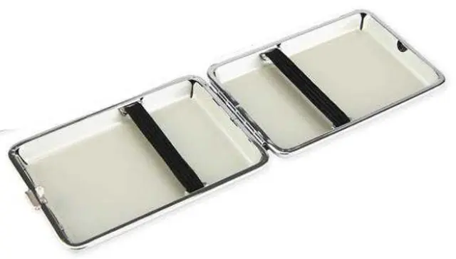 Ταμπακιέρα Belbox Μαύρο Soft Touch - Slim 2