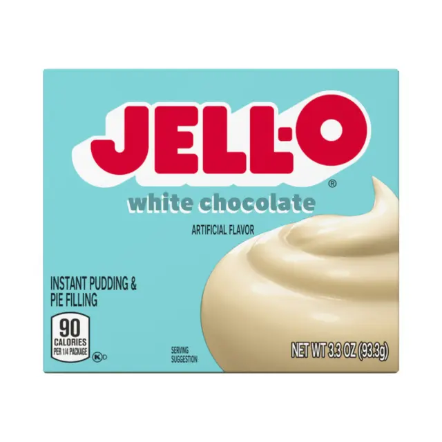 Jell-O White Chocolate 94gr