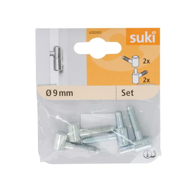 Βίδα PEG Φ9mm Επιψευδαργυρωμένη 2