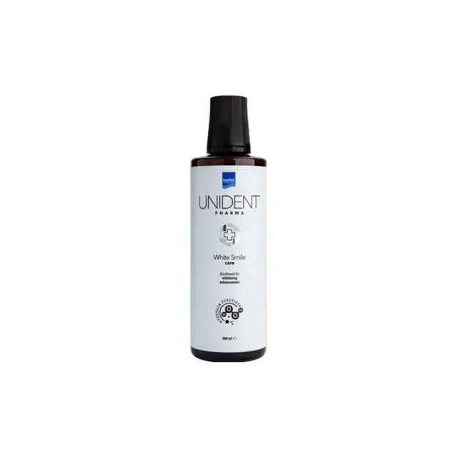 Intermed | Unident Pharma Mouthwash White Smile Στοματικό Διάλυμα για Λεύκανση | 500ml