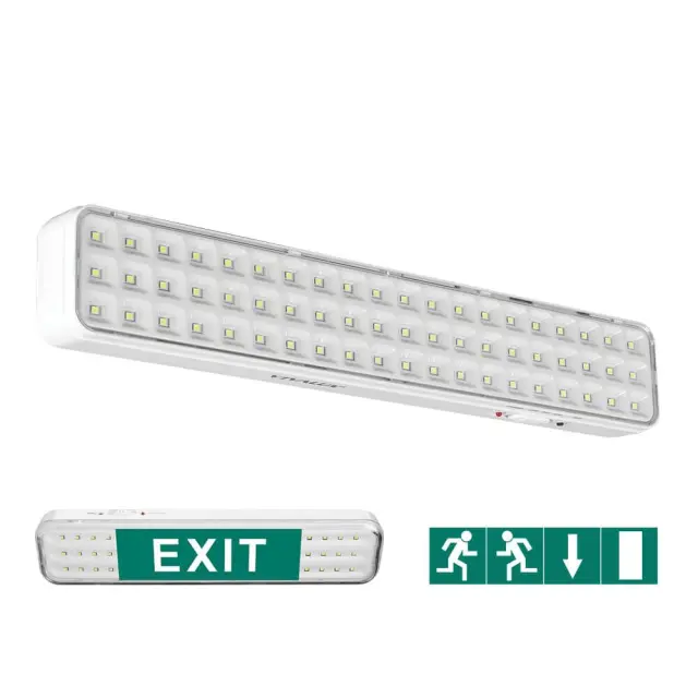 LED Φωτιστικό Ασφαλείας Racer EXIT 5Watt VIV004033 2