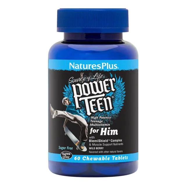 POWER TEEN FOR HIM 60CHEWTABS