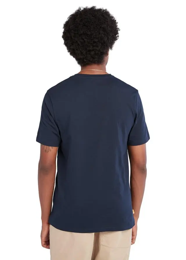 TIMBERLAND SS LOGO GRAPHIC TEE ΜΠΛΟΥΖΑ ΑΝΔΡΙΚΗ NAVY BLUE 2