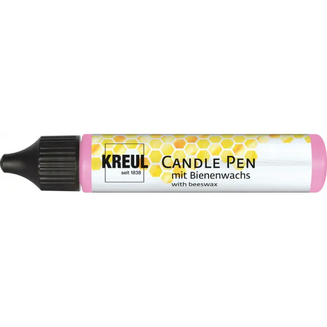Χρώμα-Στυλό για Διακόσμηση Κεριών KREUL Candle Pen 29ml, Ροζ