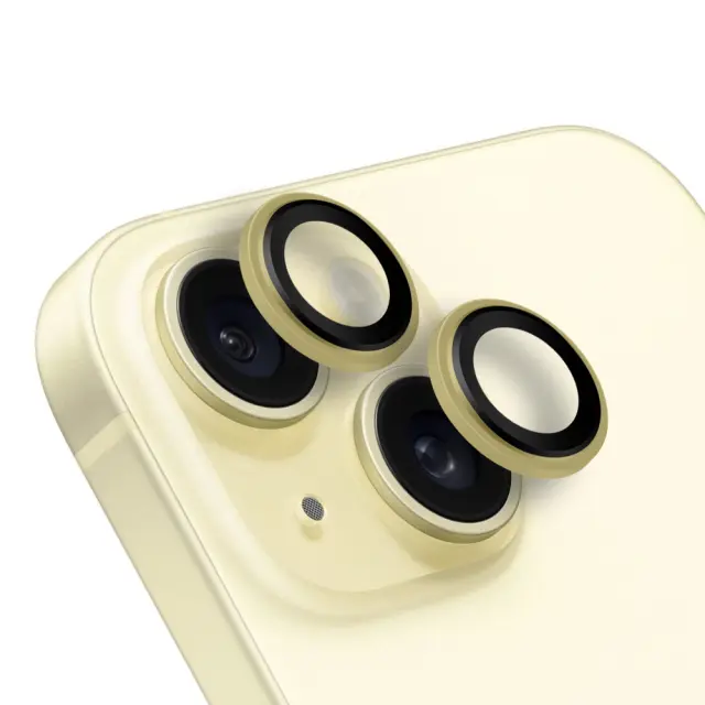 OBAL:ME Lens Protector for Apple iPhone 15/15 Plus Yellow