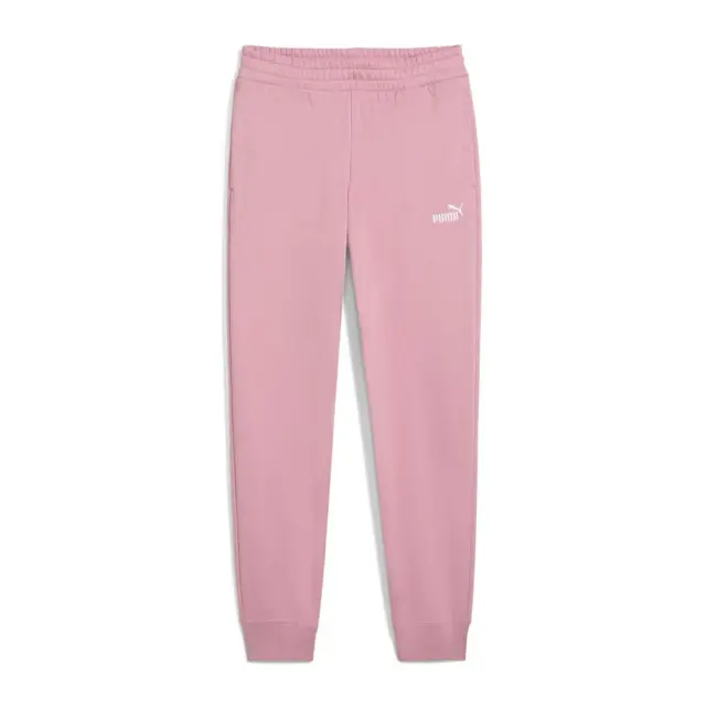 Puma Women's Essentials No1 Logo Fleece Sweatpants Ροζ 682449-65 (Puma) - Large