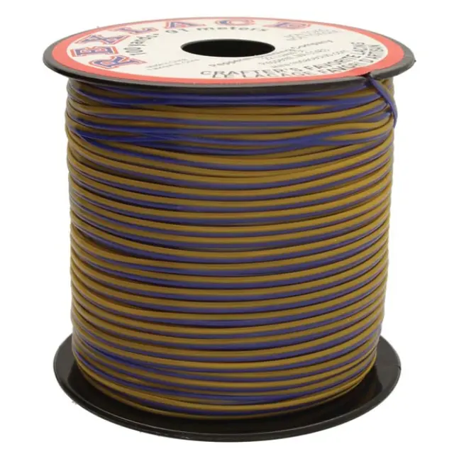 Κορδόνι Νάυλον Pepperell Rexlace Britelace 2.35x0.76mm - Duo Royal Blue / Goldenrod - 91m