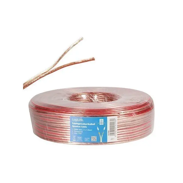 LogiLink Καλώδιο Ήχου 50m 48x0.20mm (CA1081)
