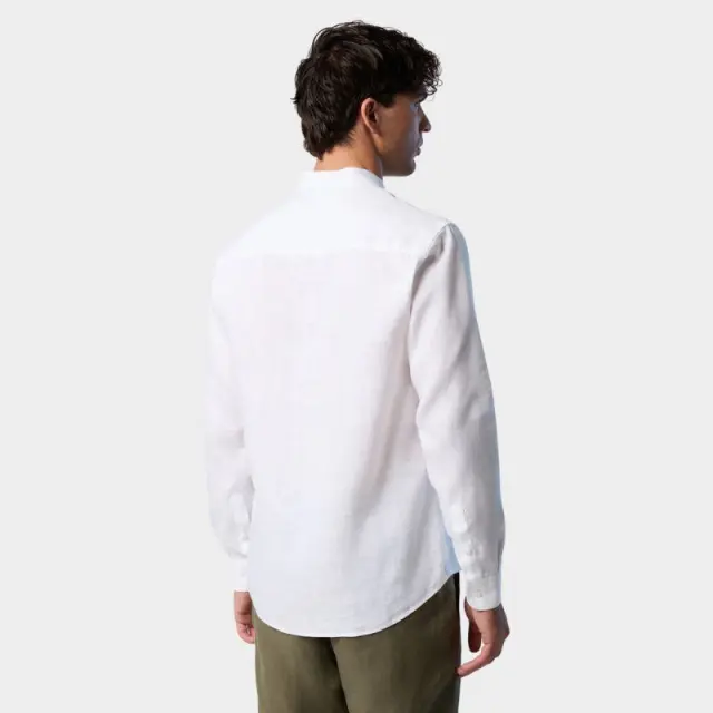 Πουκάμισο North Sails 664369000_BI0101 Λευκό - S 3
