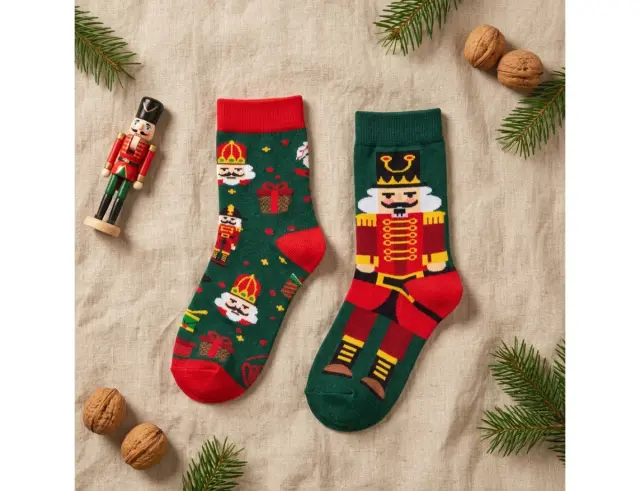 Κάλτσες The Nutcracker Many Mornings με μέγεθος 27-30 - ΠαιδικέςThe Nutcracker Kids 27-30